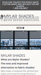 Mobile Screenshot of mylarshades.com